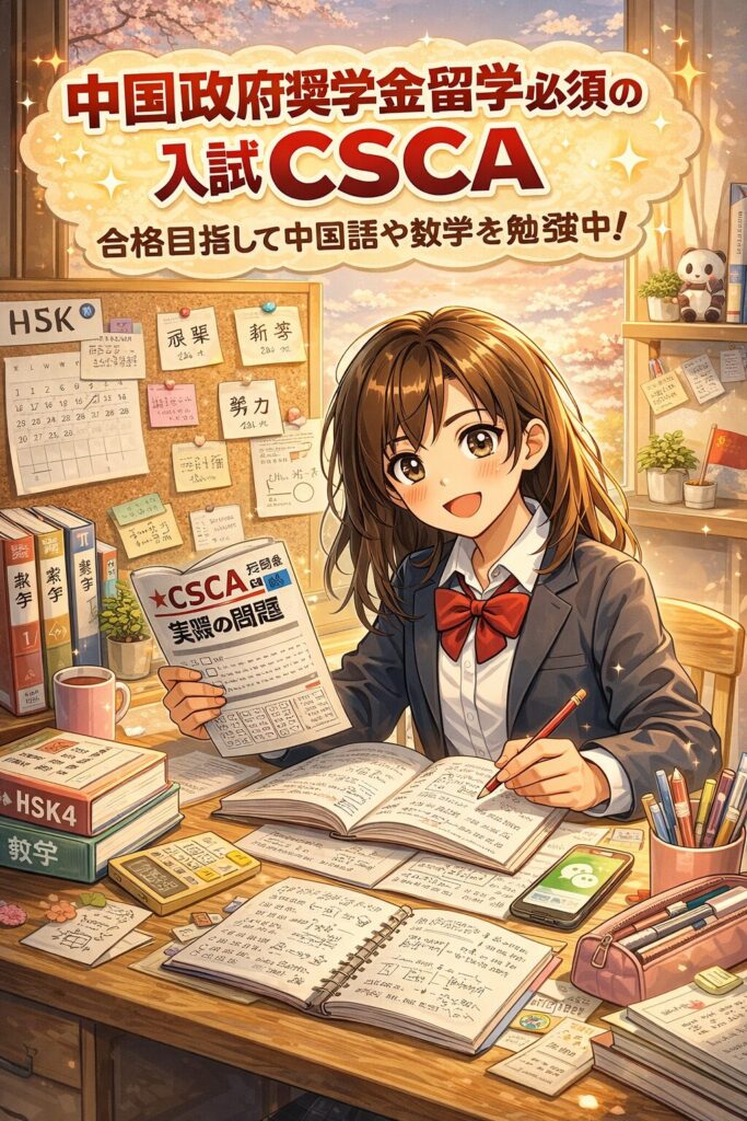 中国政府奨学金留学に必須の入学試験CSCA、実際の試験問題を中国SNSで購入してみた!①基本情報+文系編